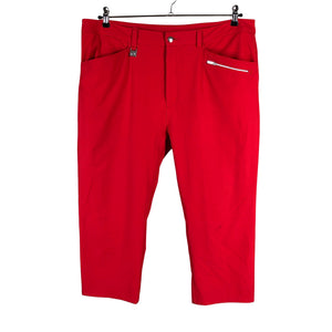 Unisex Röhnisch - Sports capri pants, size 48 - Red (1)