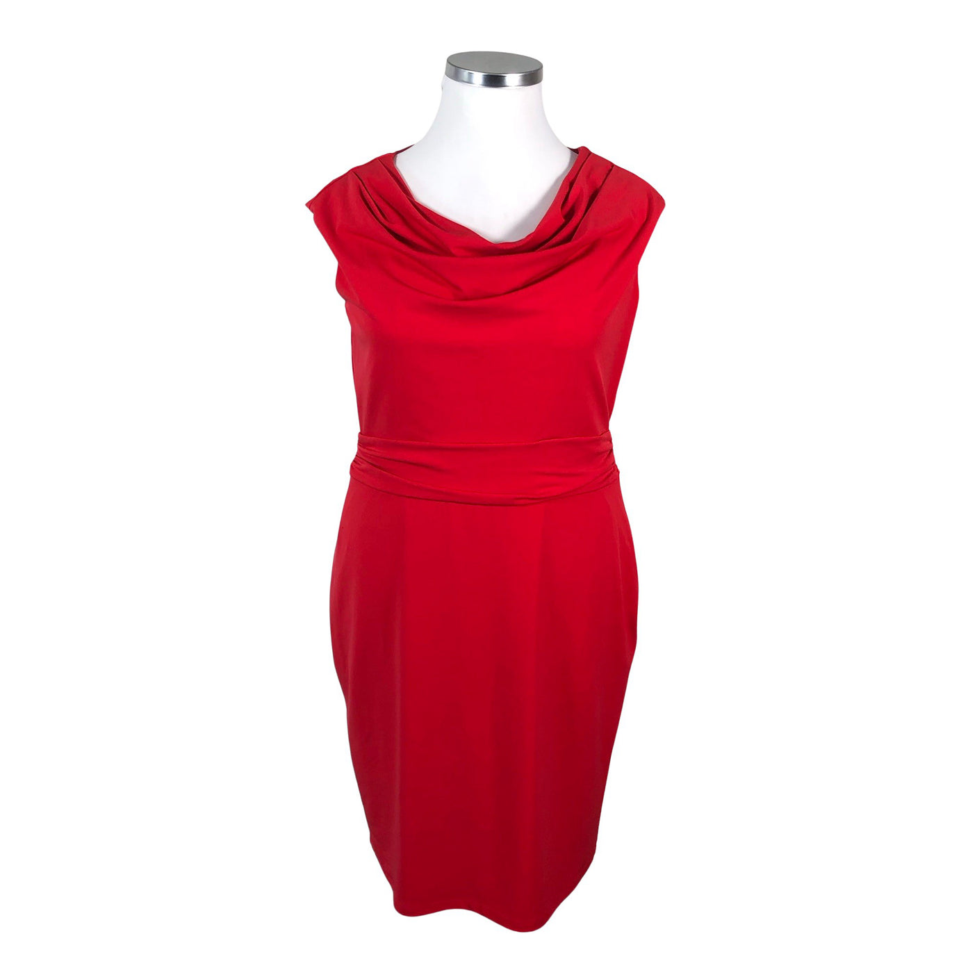 Unisex Esprit - Party dress, size 44 - Red (1)