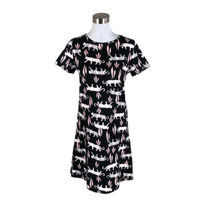 Unisex Nanso - Tricot dress, size 34 - Black (1)