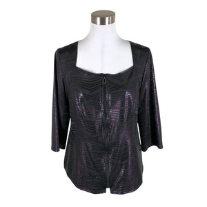 Unisex Intermezzo - Party shirt, size 40 - Black (1)