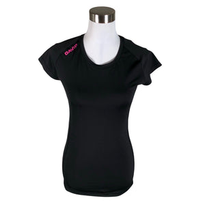 Unisex David - Sports shirt, short sleeve, size 38 - Black (1)