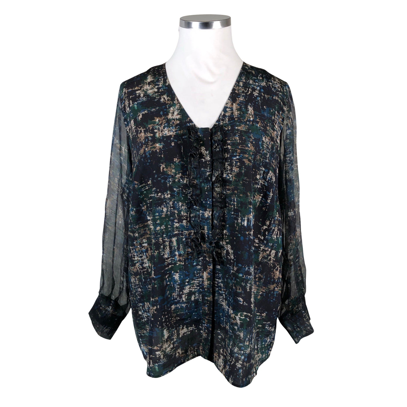 Unisex Marina Rinaldi - Blouse, size 44 - Black (1)