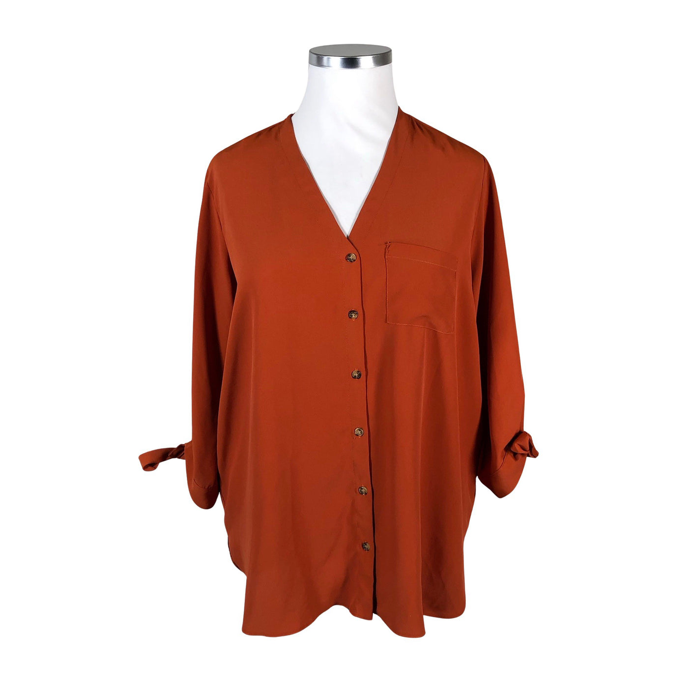 Unisex Dorothy Perkins - Blouse, size 46 - Orange (1)