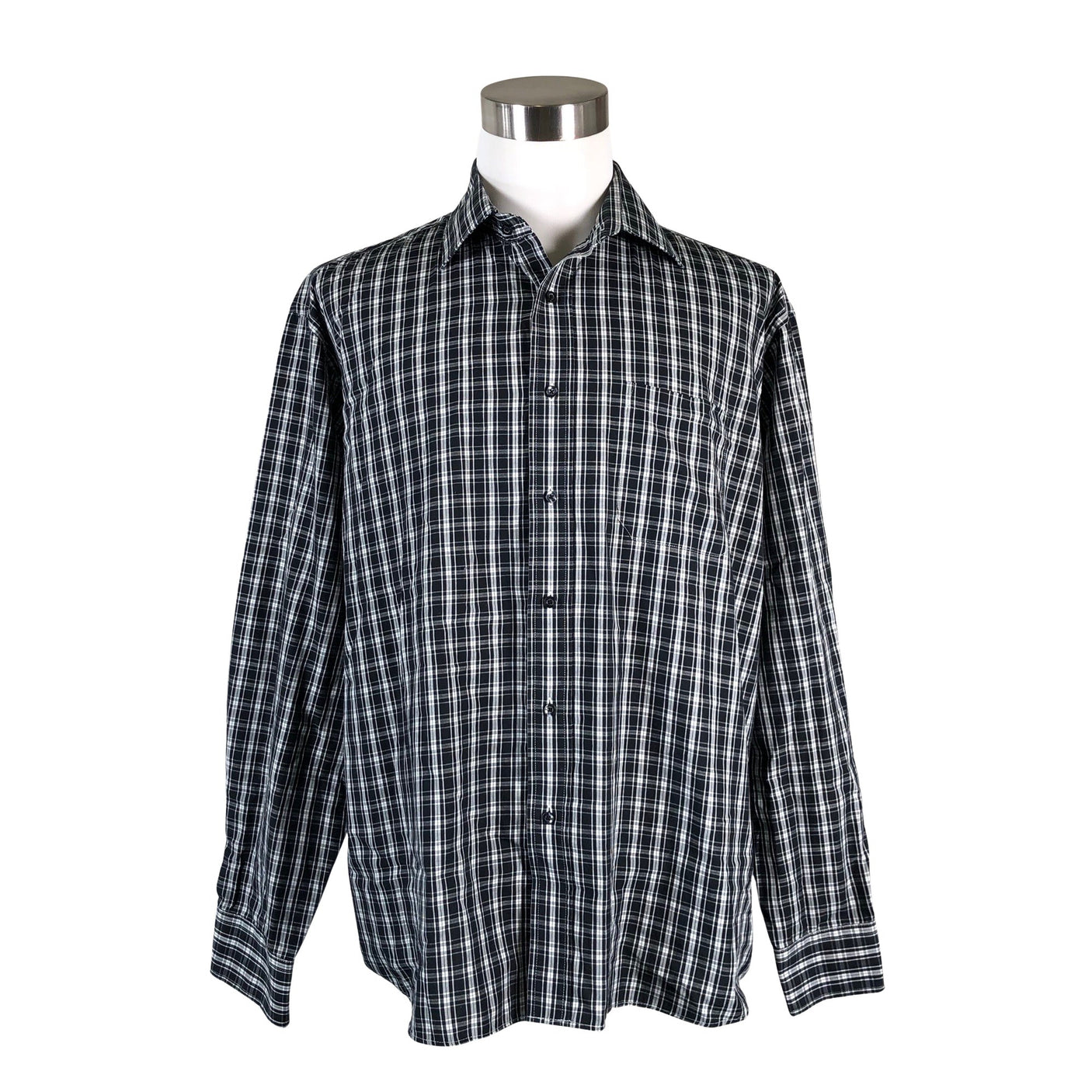 Unisex Seven Seas - Collared shirt, size XXL - Black (1)