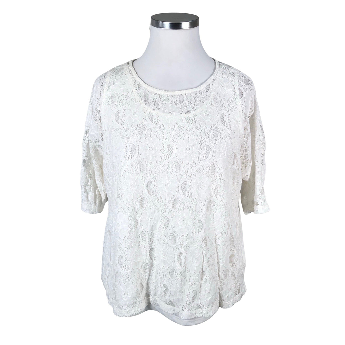 Unisex Lindex - Blouse, size 48 - White (1)