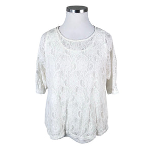 Unisex Lindex - Blouse, size 48 - White (1)