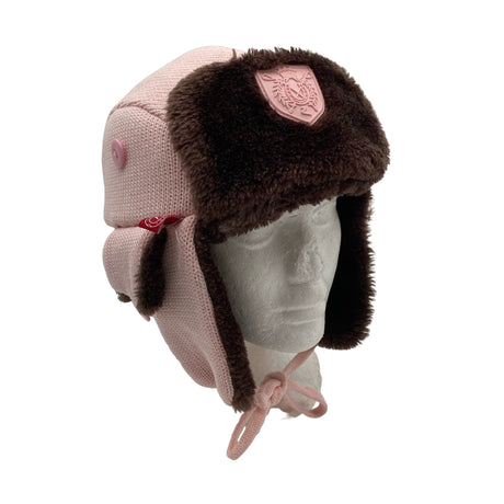 Unisex Horze - Winter hat, size 52 - 54 cm - Light pink ()