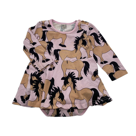 Unisex Blaa - Body, size 62 - 68 - Light pink ()