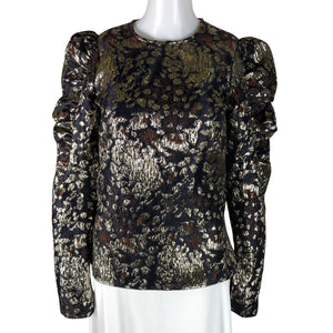 Unisex by Malene Birger - Party shirt, size 34 - Blue (1)