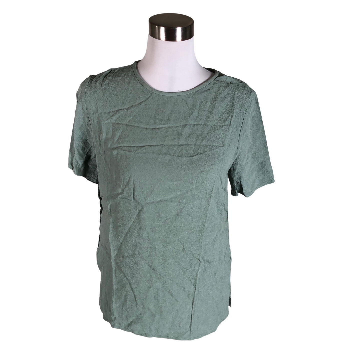 Unisex Samsoe&Samsoe - Short-sleeved blouse, size 36 - Green (1)