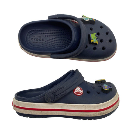 Unisex Crocs - Slip-on shoes, size 25 - Blue ()