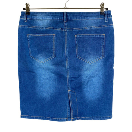Naisten Jade - Denim skirt, size 42 - Sininen (2)