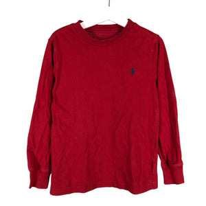 Unisex Polo Ralph Lauren - Tricot shirt, size 110 - 116 - Red (1)