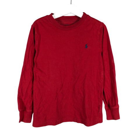Unisex Polo Ralph Lauren - Tricot shirt, size 110 - 116 - Red ()