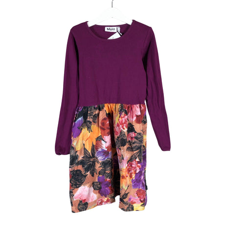 Unisex Molo Kids - Tricot dress, size 134 - 140 - Violet ()