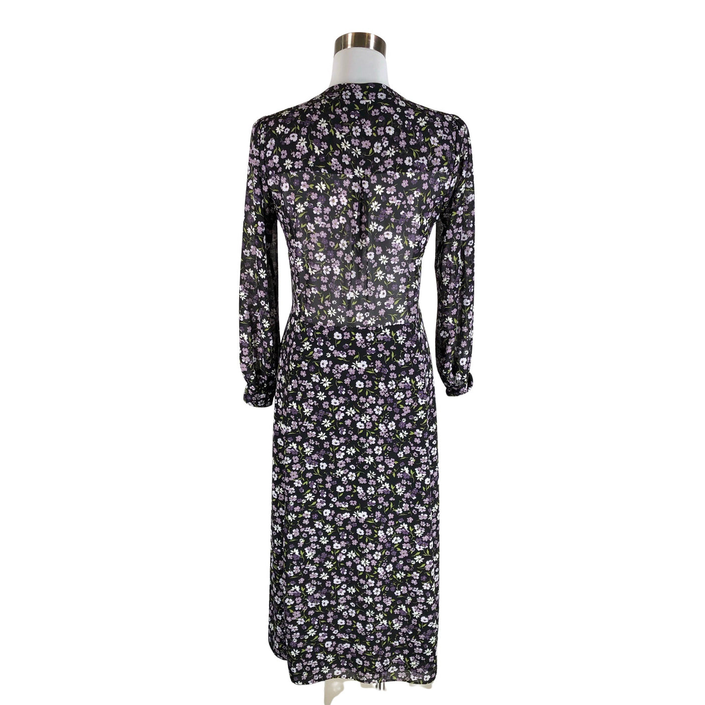 Unisex Michael Kors - Schiffon dress, size 36 - Black (2)
