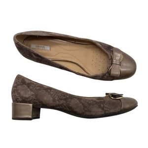 Unisex Geox - High heels, size 39 - Brown (1)