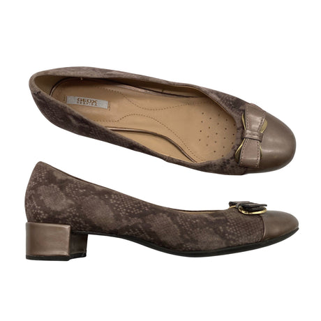 Unisex Geox - High heels, size 39 - Brown ()