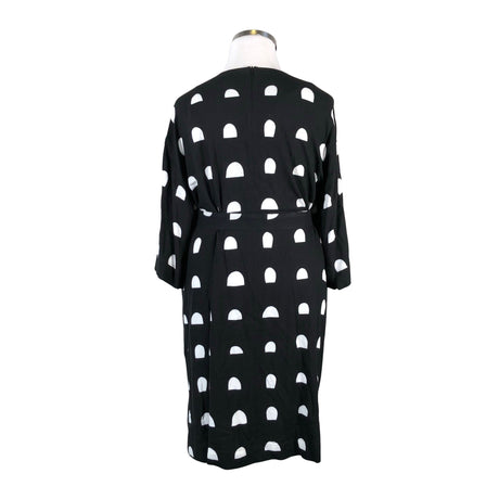 Unisex Marimekko - Schiffon dress, size 42 - Black (2)