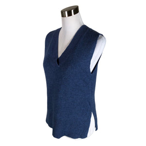 Unisex Philosophy Blues Original - Knit vest, size 34 - Blue (2)