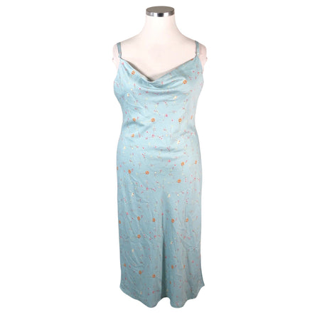Unisex Y.A.S - Schiffon dress, size 42 - Light blue ()