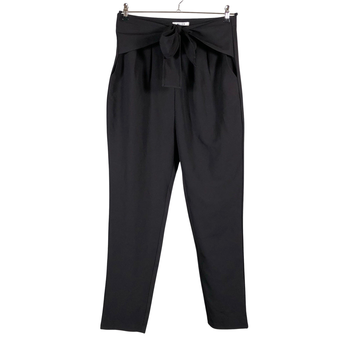 Unisex Na-KD - Straight leg trousers, size 42 - Black (1)