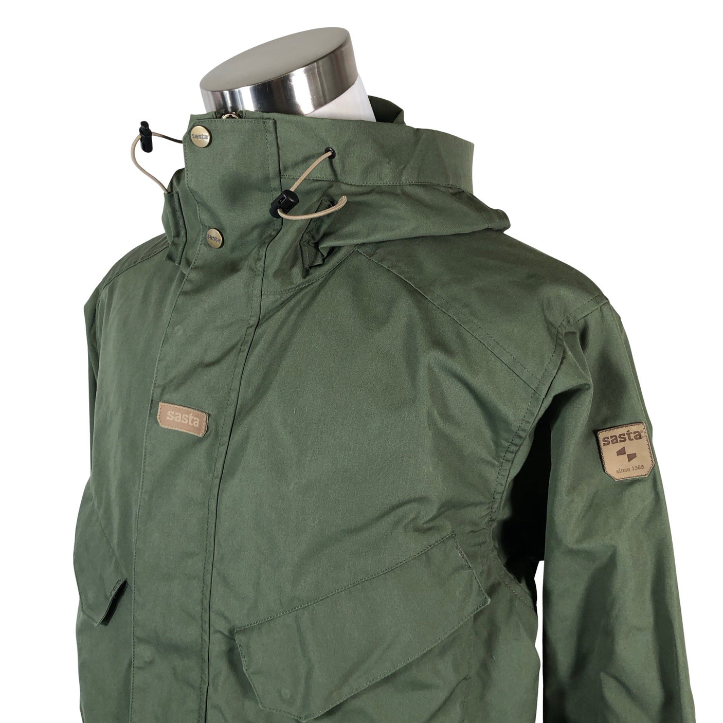 Unisex Sasta - Outdoor jacket, size M - Green (3)