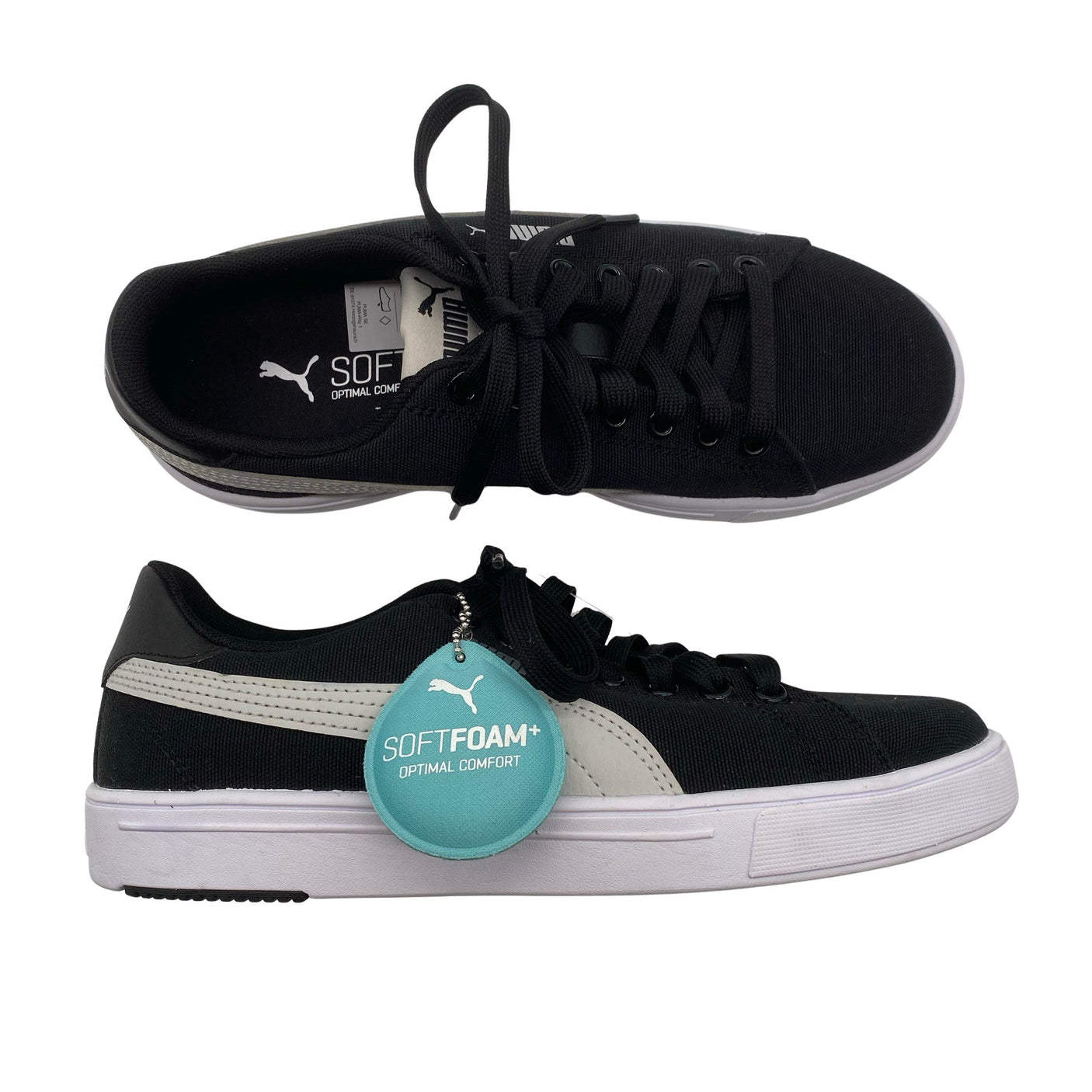 Unisex Puma - Casual sneakers, size 38 - Black (1)