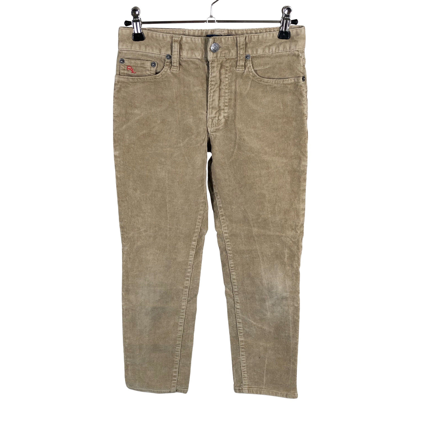 Unisex Polo Ralph Lauren - Velvet pants, size 134 - 140 - Beige (1)