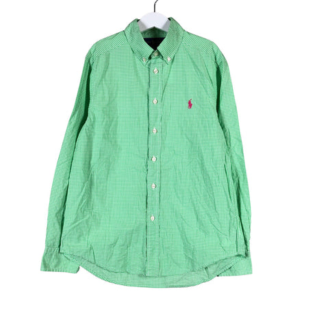 Unisex Polo Ralph Lauren - Collared shirt, size 140 - 146 - Green ()