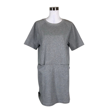 Unisex R-collection - Tricot dress, size 36 - Gray ()
