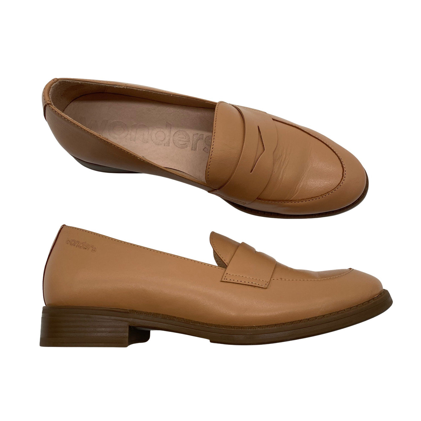 Unisex Wonders - Loafers, size 37 - Beige (1)