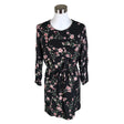Unisex Your Face - Schiffon dress, size 40 - Black ()