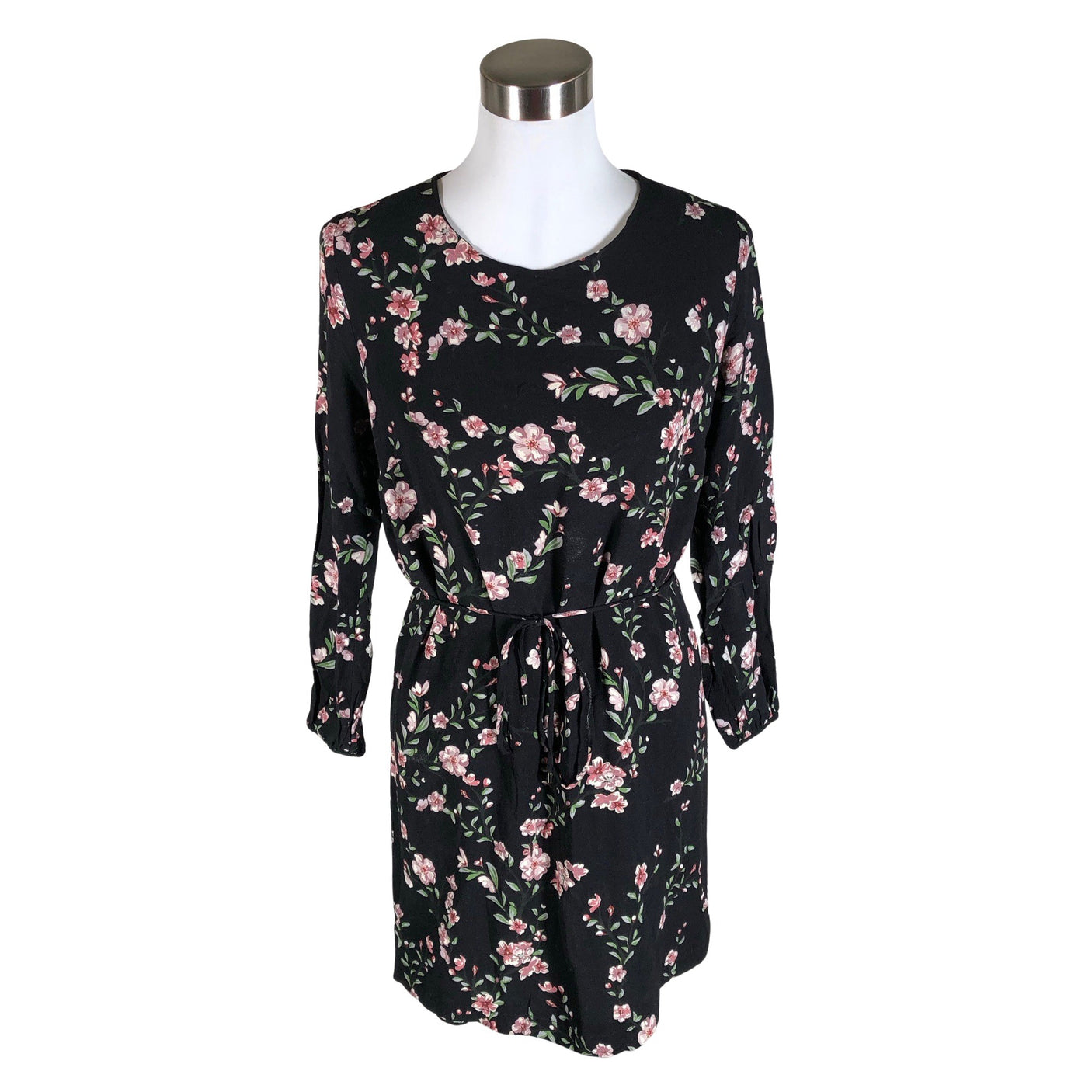 Unisex Your Face - Schiffon dress, size 40 - Black (1)