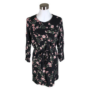Unisex Your Face - Schiffon dress, size 40 - Black (1)