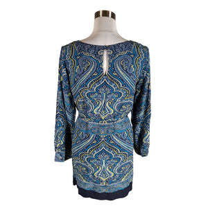 Unisex Noom - Schiffon dress, size 40 - Blue (2)