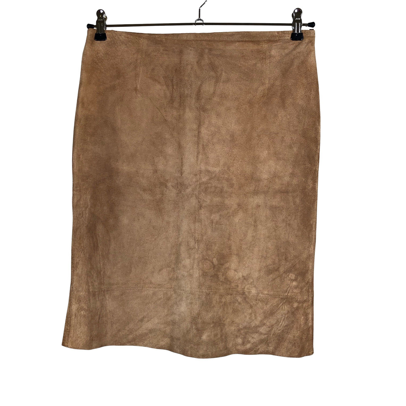 Unisex TCM - Leather skirt, size 38 - Brown (1)
