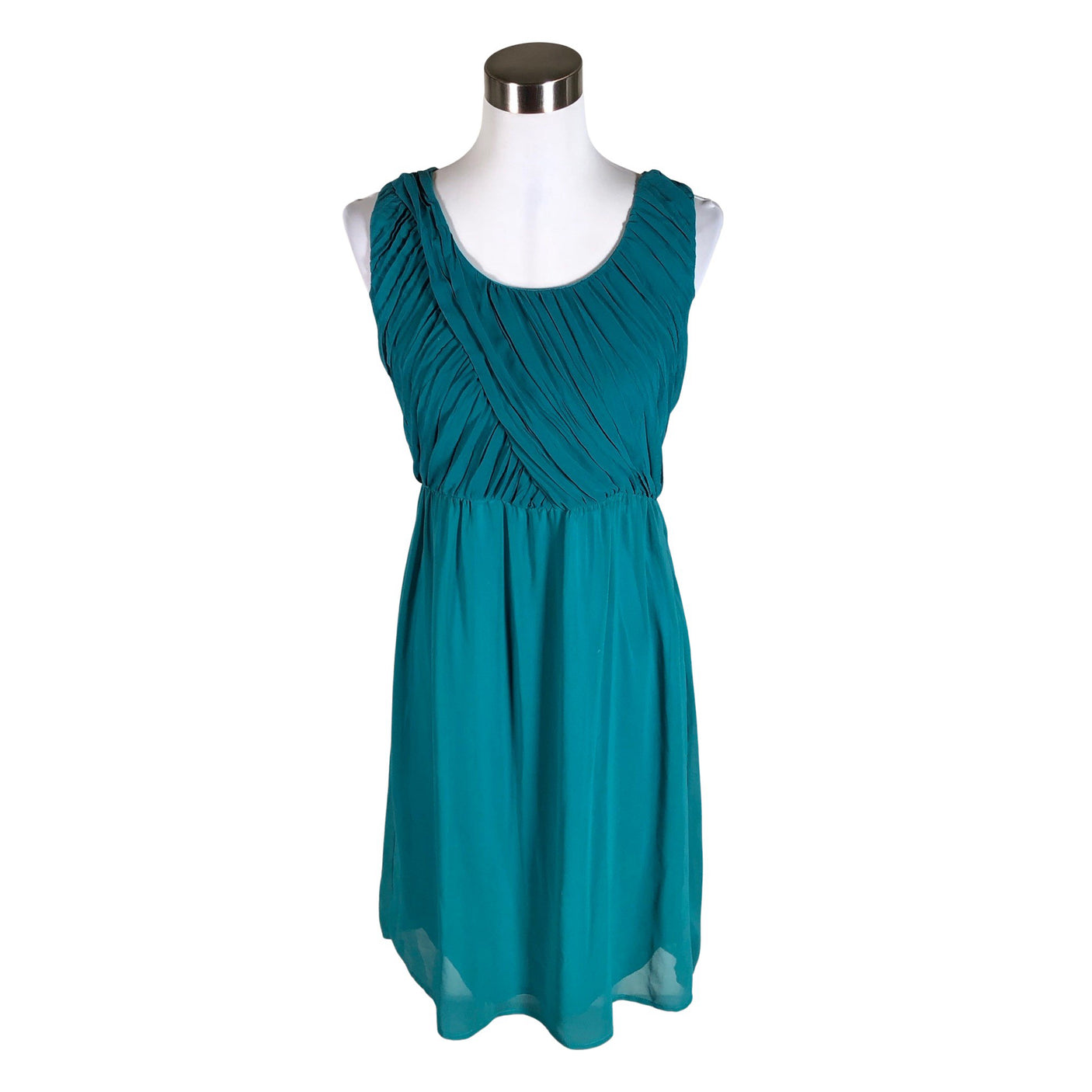 Unisex Soaked - Schiffon dress, size 36 - Turquoise (1)