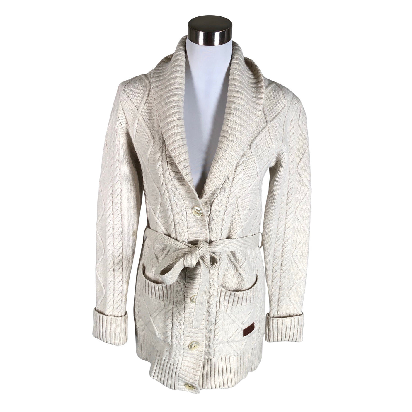 Unisex Peak Performance - Cardigan, size 38 - Beige (1)