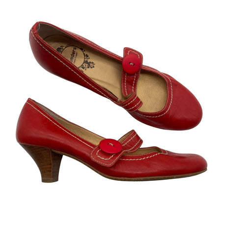 Unisex Wonders - High heels, size 38 - Red ()