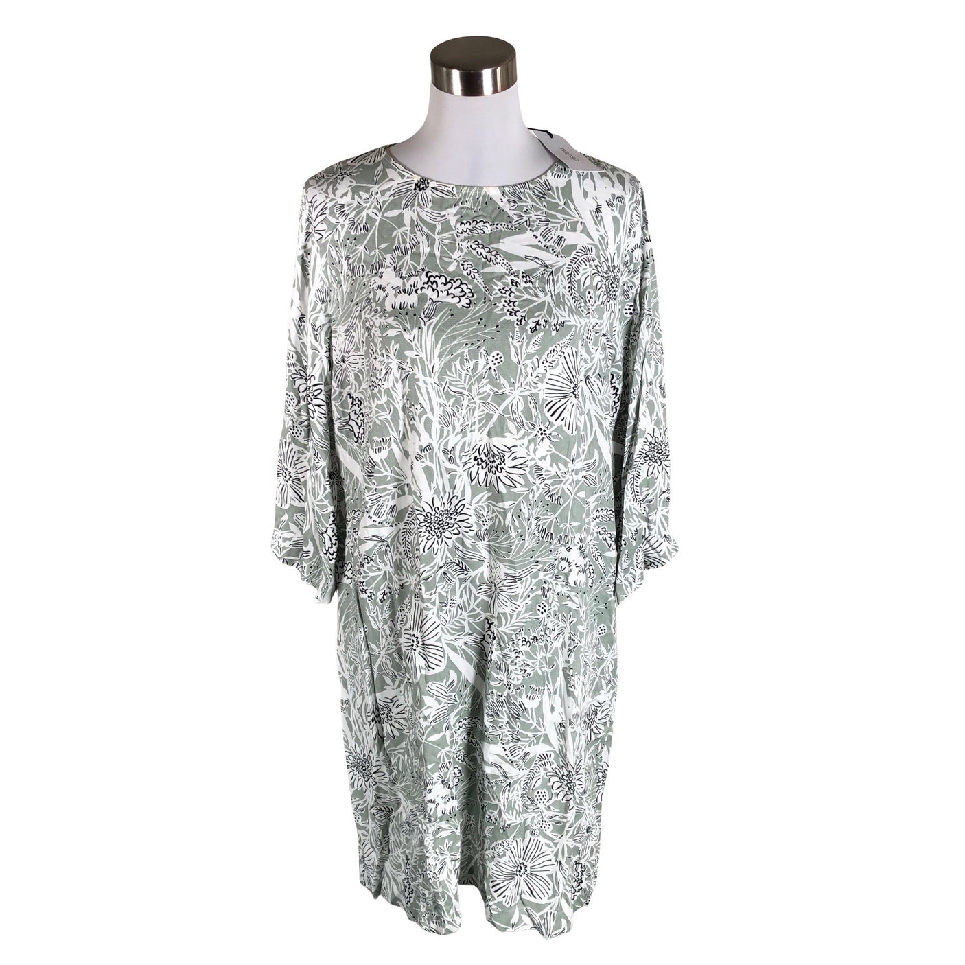 Unisex Nanso - Schiffon dress, size 40 - Green (1)