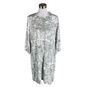 Unisex Nanso - Schiffon dress, size 40 - Green (1)
