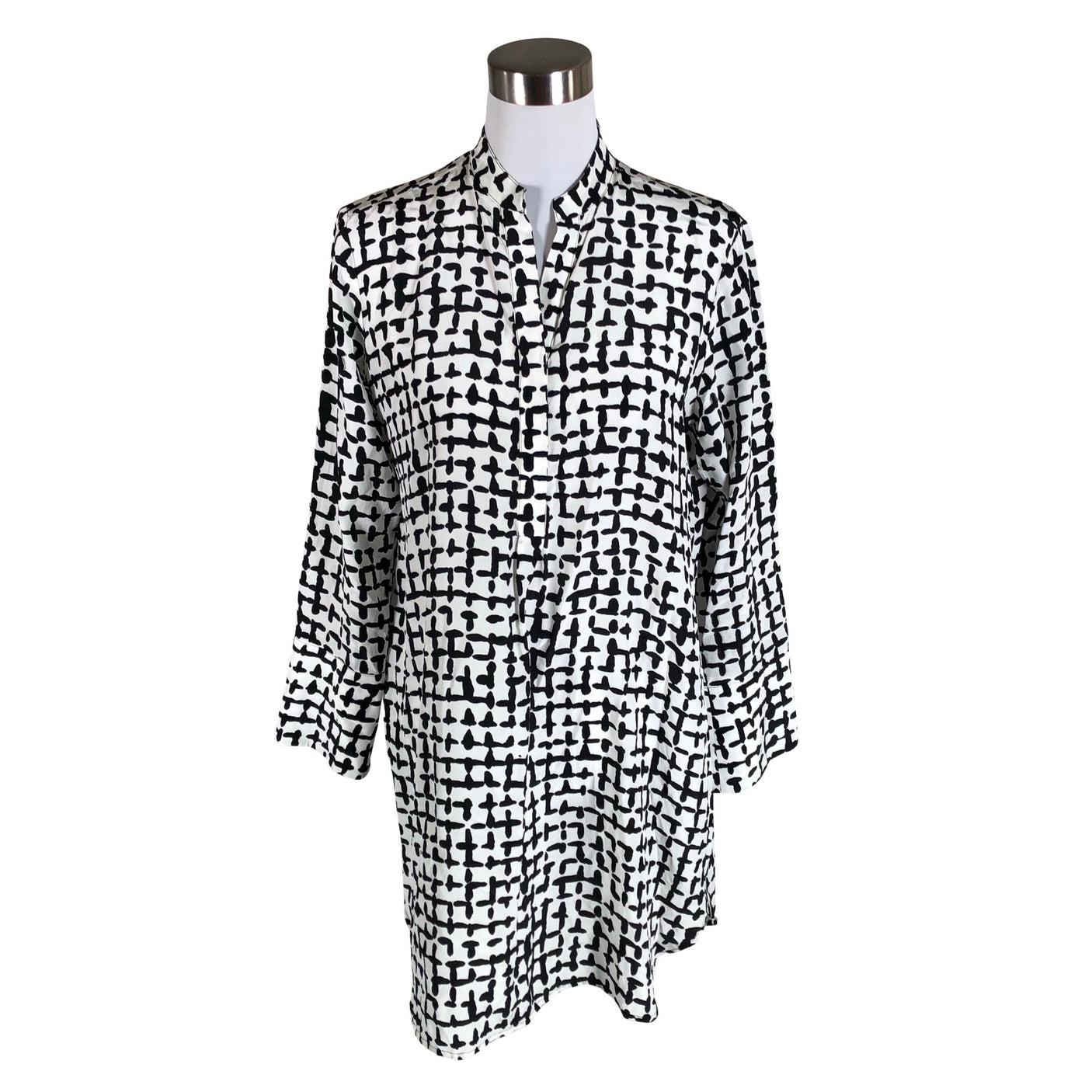 Unisex Marimekko - Schiffon dress, size 38 - White (1)