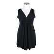 Unisex Trendy Line - Tricot dress, size 42 - Black ()