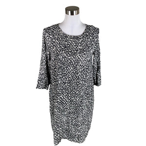 Unisex Marimekko - Schiffon dress, size 38 - Black (1)