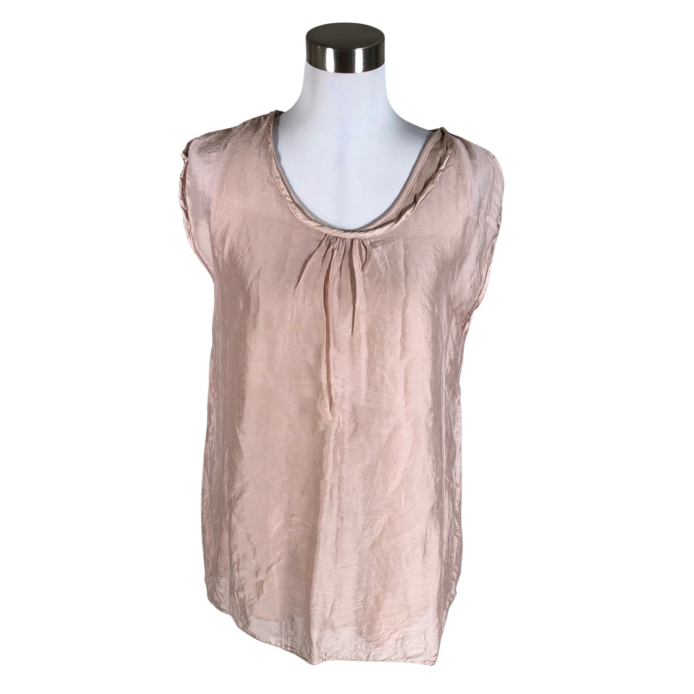Unisex Ajlajk - Short-sleeved blouse, size 38 - Light pink (1)