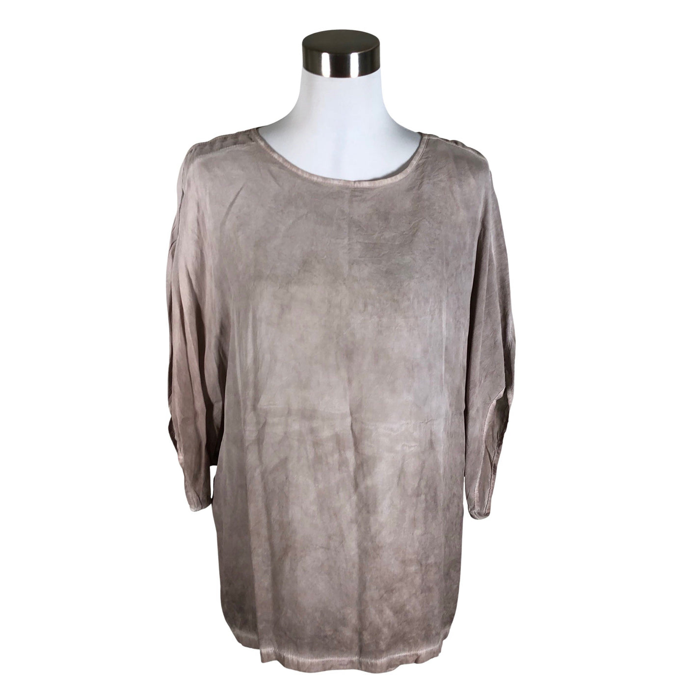 Unisex Nü - Schiffon tunic, size 38 - Light pink (1)