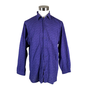 Unisex Marimekko - Collared shirt, size M - Violet (1)
