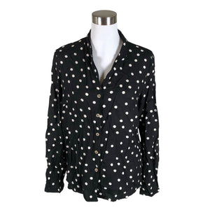 Unisex Lindex - Blouse, size 38 - Black (1)