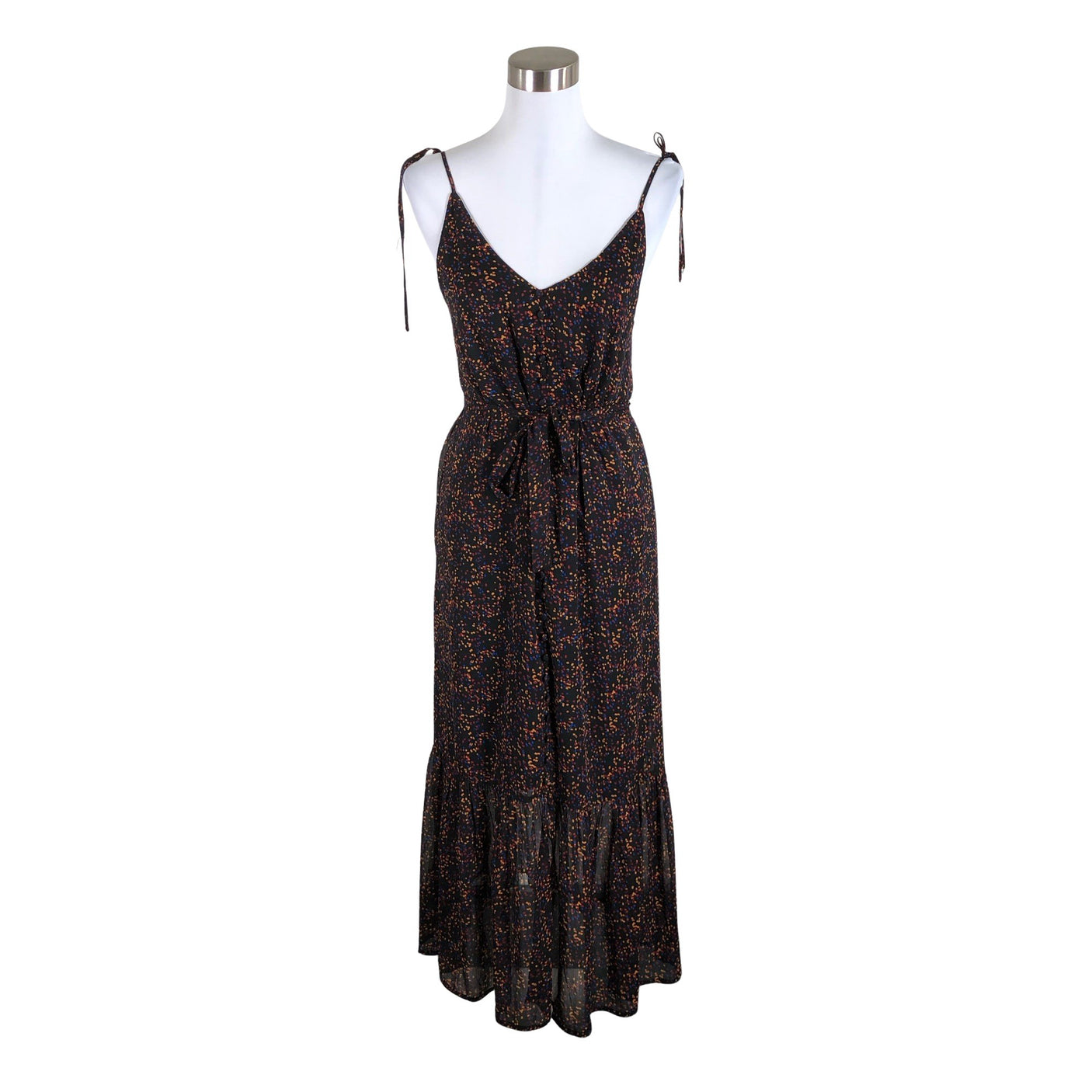 Unisex Gestuz - Schiffon dress, size 38 - Black (1)